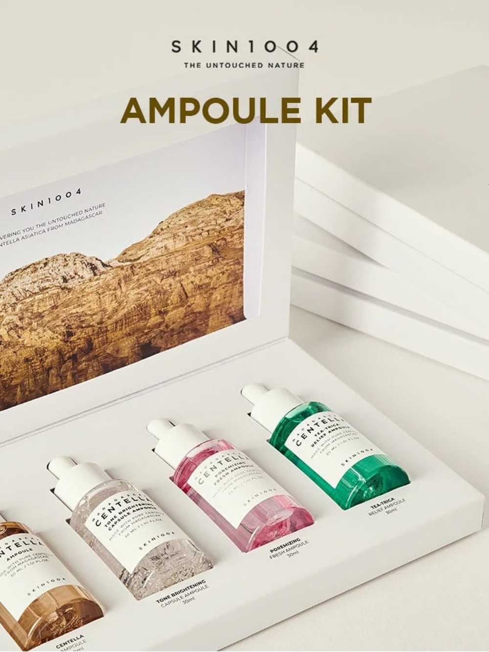 SKIN1004 Madagascar Centella Ampoule Kit New in box! 4 serum Sealed GWP